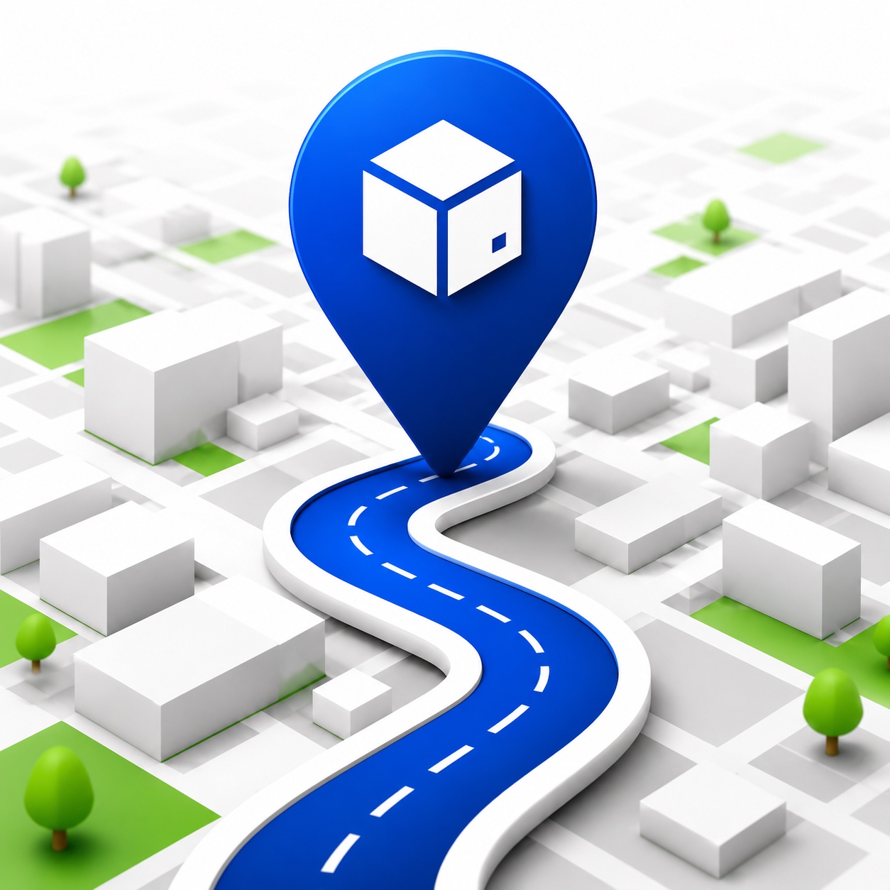 RouteFlow delivery route planner app logo
